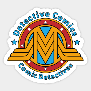 Detective Comics Comic Detectives Sticker